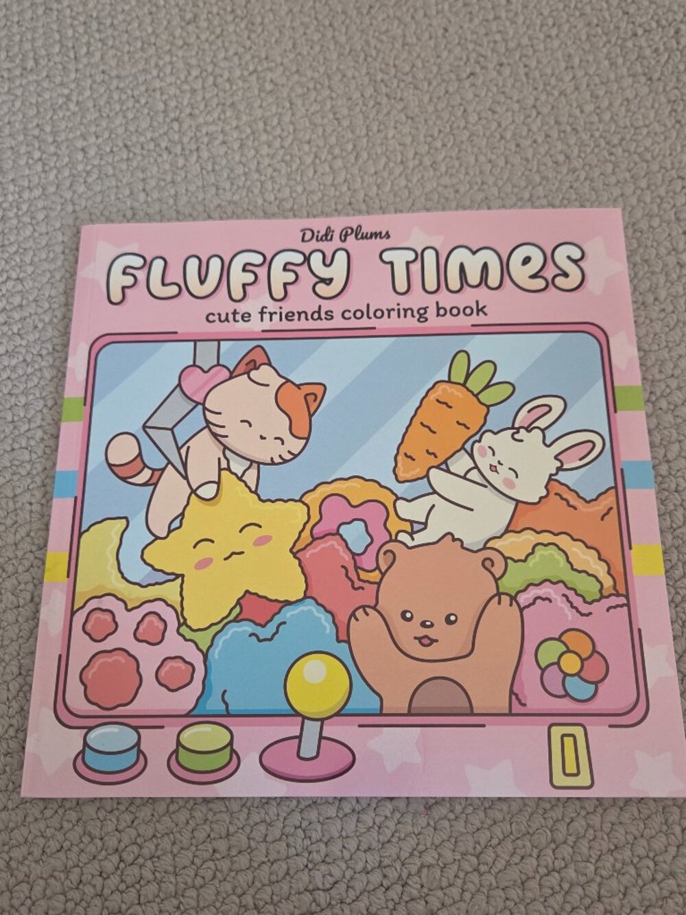 Fluffy Times Colouring Book